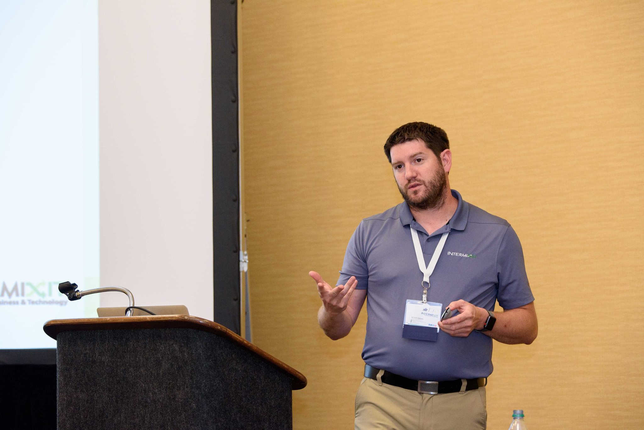 Scott Davis, speaking at Contractor Connection 2018